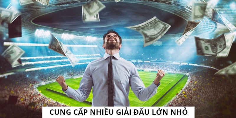Bet thủ có thể đặt tiền ở tất cả giải đấu mình thích