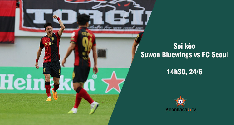 Soi kèo Suwon Bluewings vs FC Seoul, 14h30 ngày 24/6 - Ảnh 1