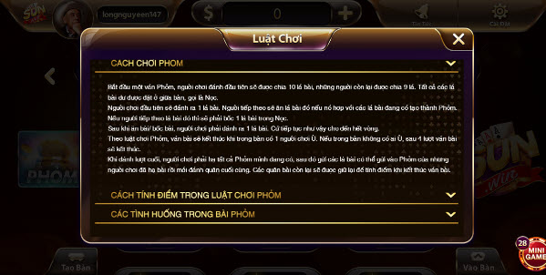 Phỏm Sunwin - Trò chơi đánh bài đấu trí hấp dẫn  - Ảnh 1