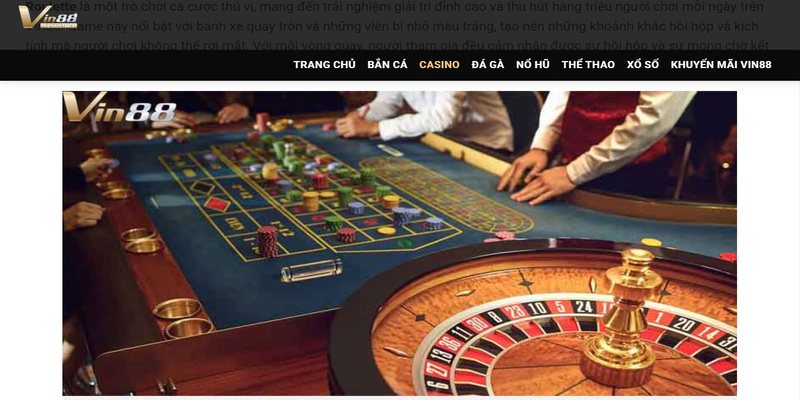 Vin88 - Trải Nghiệm Sòng Casino Đem Đến Chiến Thắng Năm 2025 - Ảnh 1