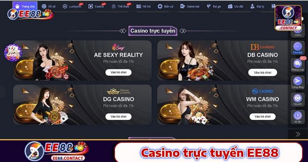 Casino Ee88 và thế giới trò chơi hấp dẫn không thể chối từ - Ảnh 1