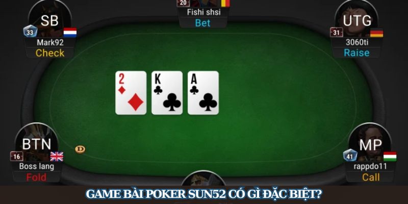 Tất Tật Về Game Bài Poker SUN52 - Trò Chơi Gây Bão 2025 - Ảnh 2