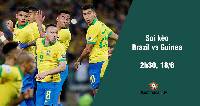 Soi kèo Brazil vs Guinea, 02h30 ngày 18/6