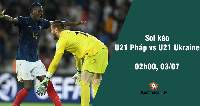Soi kèo U21 Pháp vs U21 Ukraine, 02h00 ngày 03/07