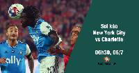 Soi kèo New York City vs Charlotte, 6h30 ngày 06/7